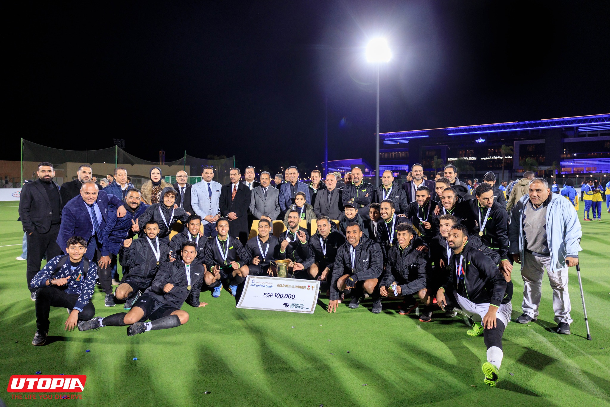 Sharkia Hockey Club achieved its 28th African Championship 
