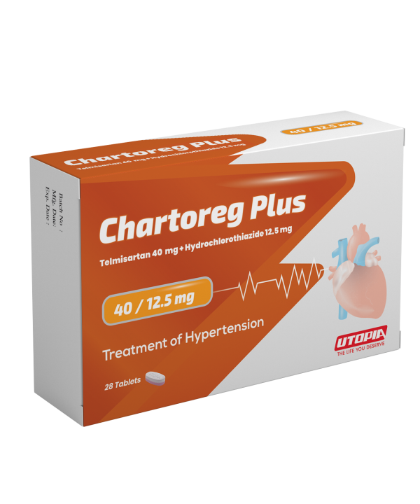 Chartoreg Plus 40 mg/12.5 mg tablets 