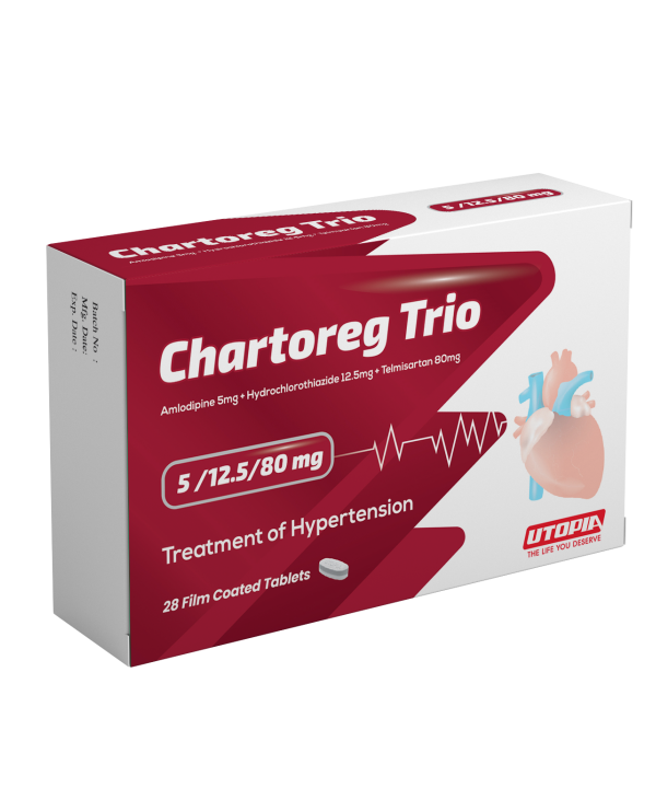 Chartoreg Trio  5 mg/12.5mg/80mg