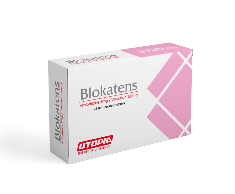 Blokatens 5/80 mg.