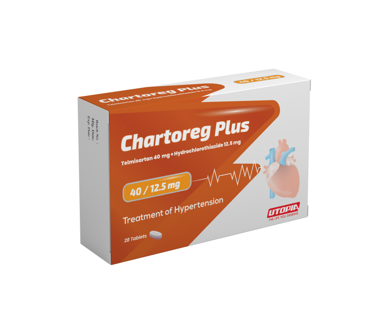 Chartoreg Plus 40 mg/12.5 mg tablets 