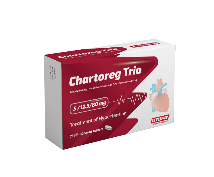 Chartoreg Trio  5 mg/12.5mg/80mg