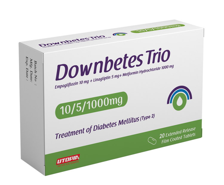 Downbetes Trio 10/5/1000 mg 